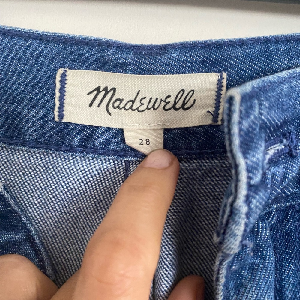 Madewell Classic Blue Denim Pants